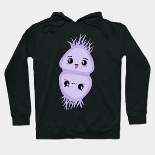 Cute Bacteria Microbes Hoodie